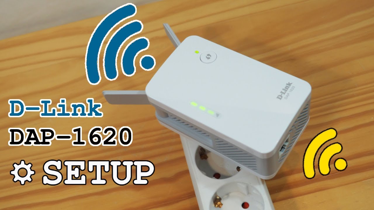 D-Link DAP-1620 Wi-Fi Extender &bull; Unboxing, installation, configuration and test