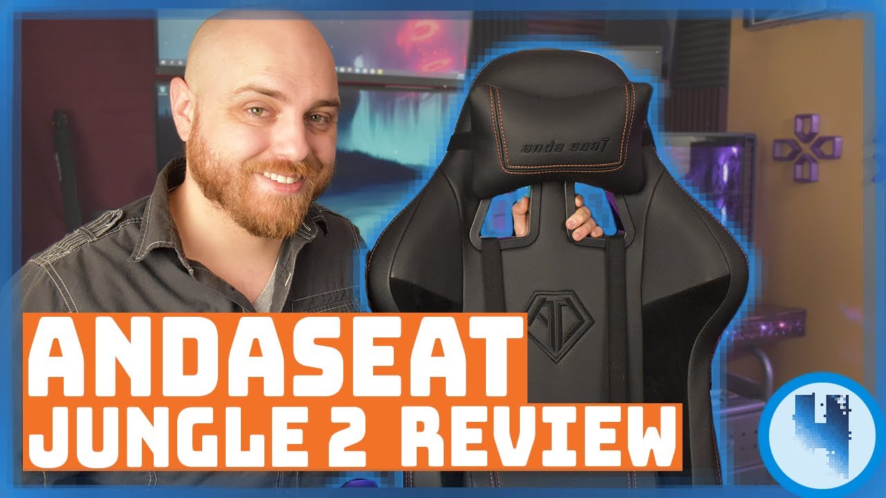 AndaSeat Jungle 2 Gaming Chair w/ Footrest Hands-On Unbox, Assembly, & Review (2022)