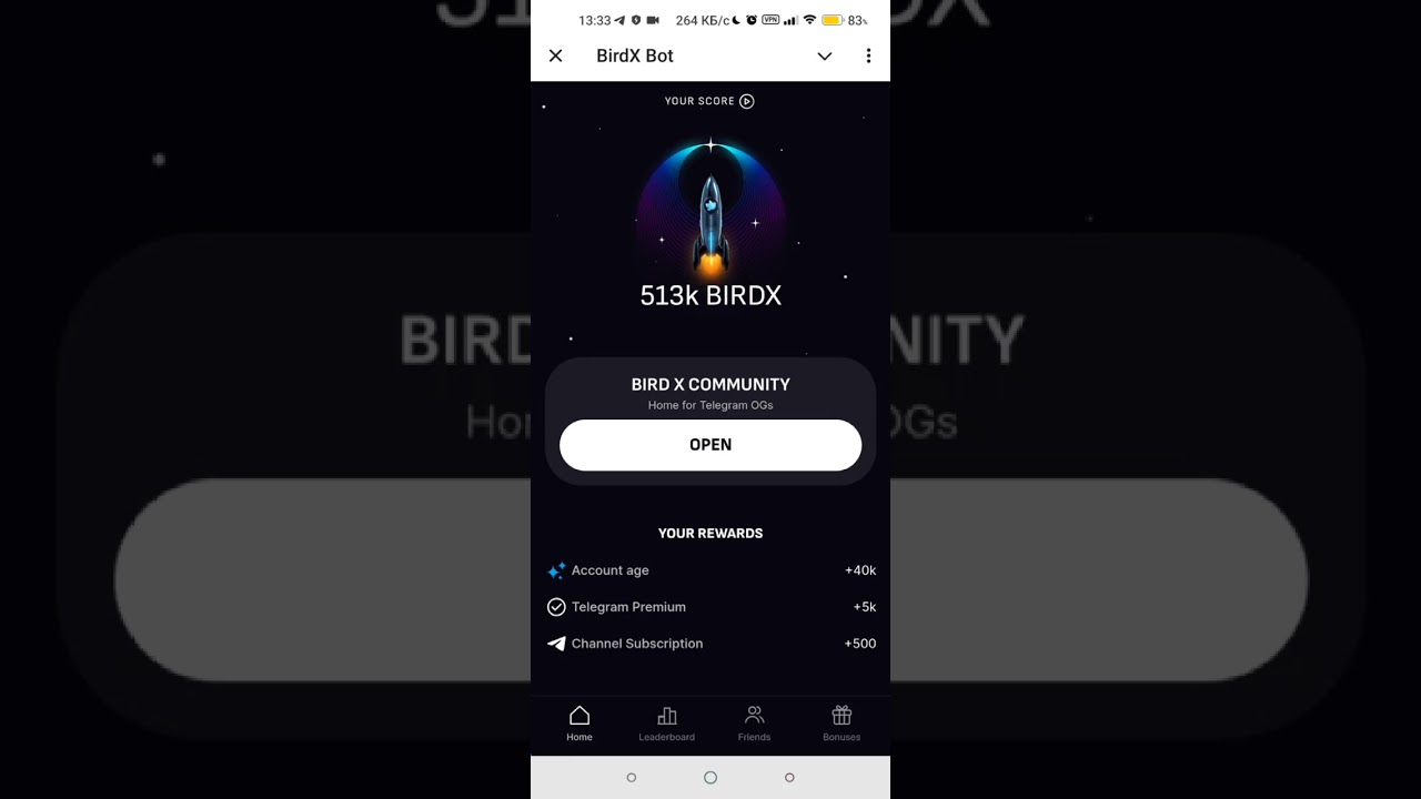 BirdX - РАЗДАСТ токены как DOGS. ЛИСТИНГ уже в СЕНТЯБРЕ #shorts #BirdX
