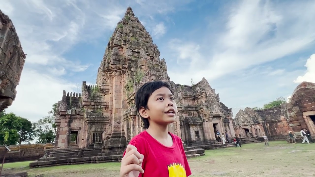 อลังการปราสาทหินที่สวยที่สุดในไทย ปราสาทหินพนมรุ้งจังหวัดบุรีรัมย์