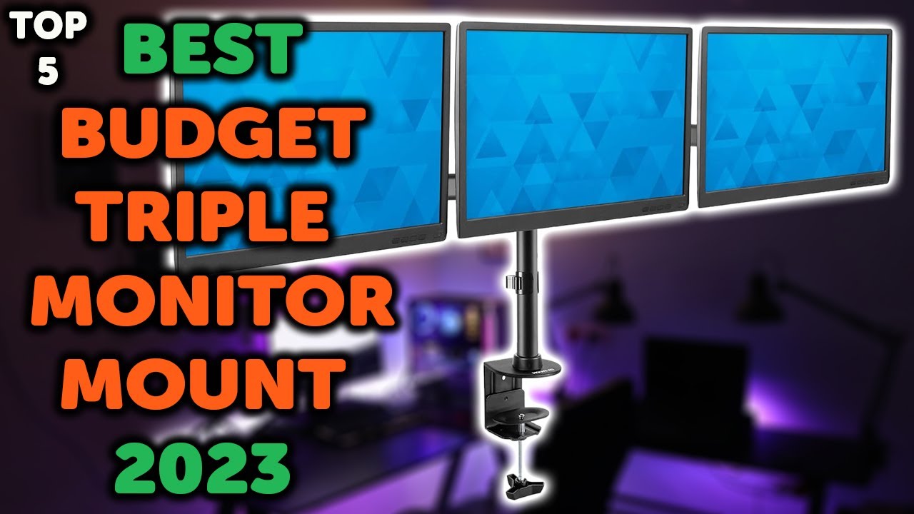 5 Best Budget Triple Monitor Mount | Top 5 Budget Triple Monitor Stands in 2023