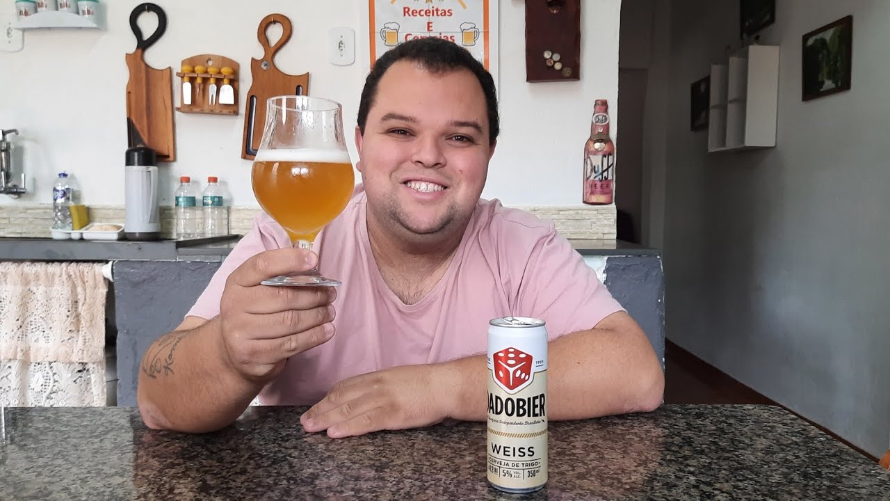 Degusta&ccedil;&atilde;o da cerveja Dado bier Weiss #dadobier #weiss #cerveja#beer