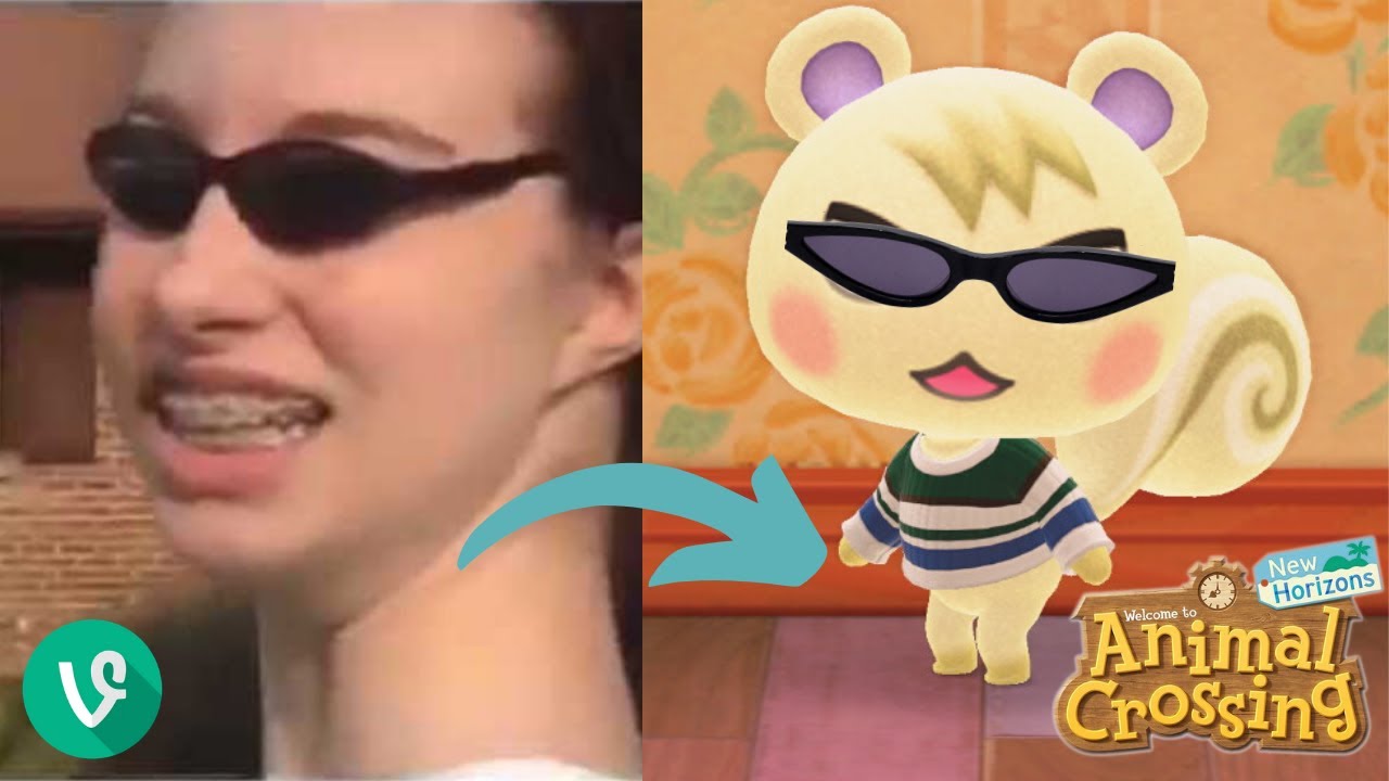 i recreated iconic vines in animal crossing