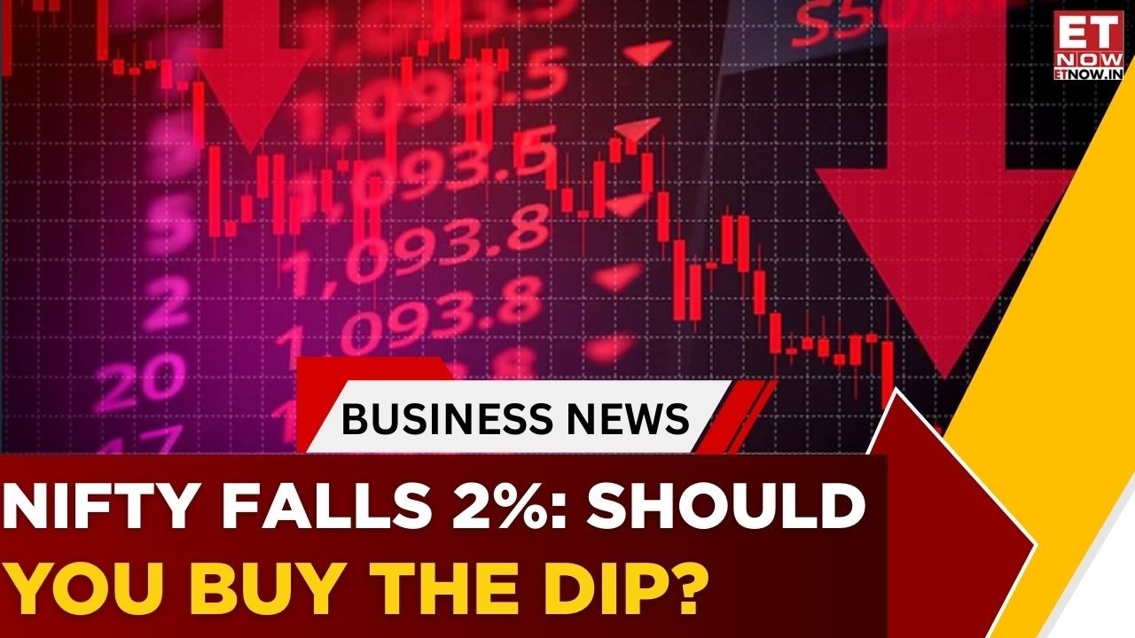 Markets Have Fallen Sharply With The Nifty Down Nearly 2% Today | Deepak Gupta | Business News