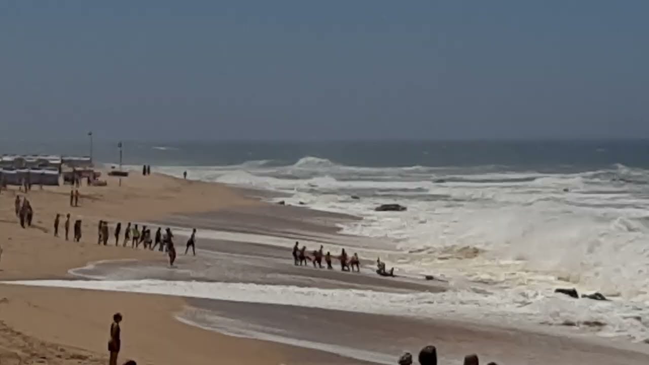 Salvamento incrível  - Praia da Lagoa  - Póvoa de Varzim