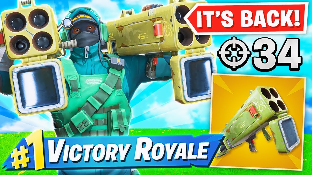 The Quad Launcher is BACK! (34 Elims)