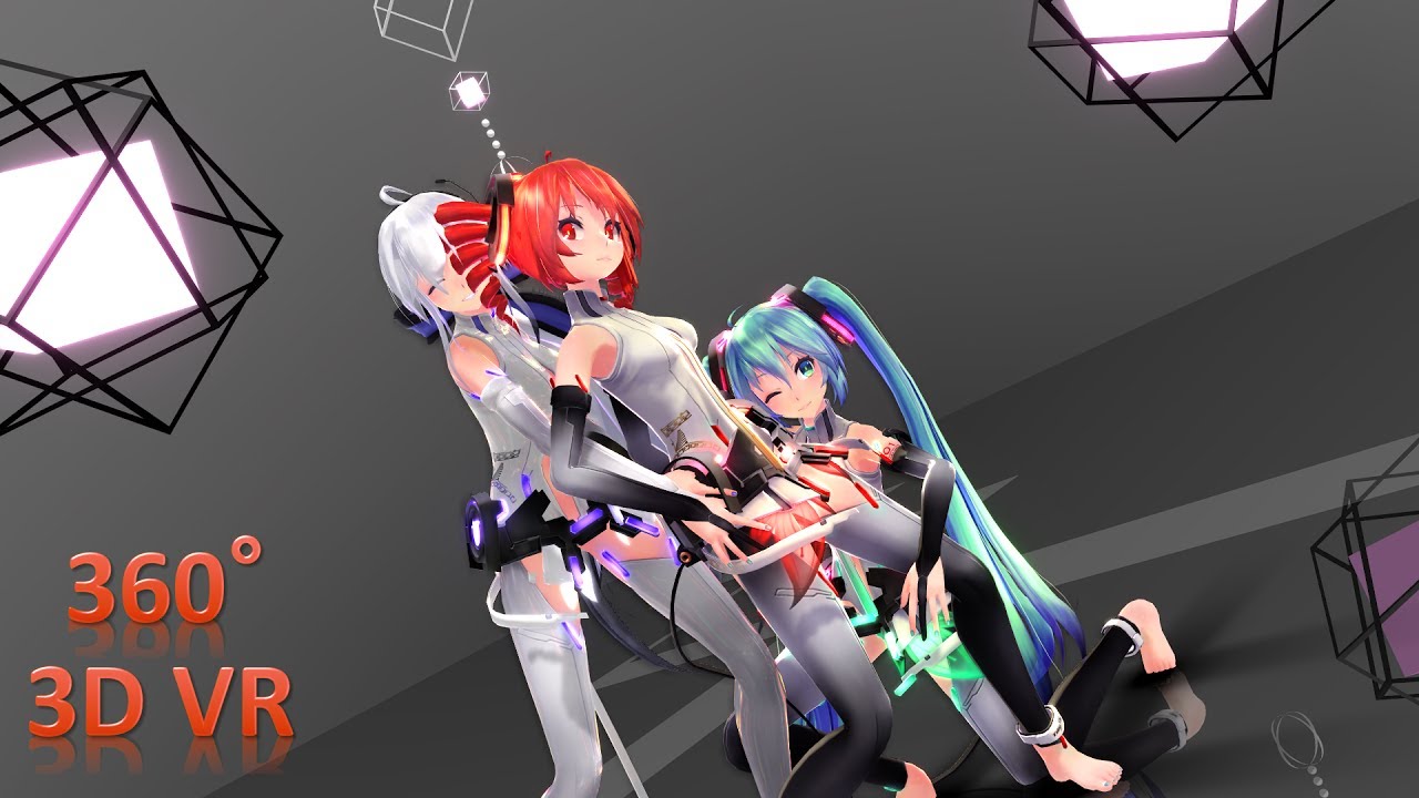 【MMD VR】001 虎視眈々【360 3D 4K】