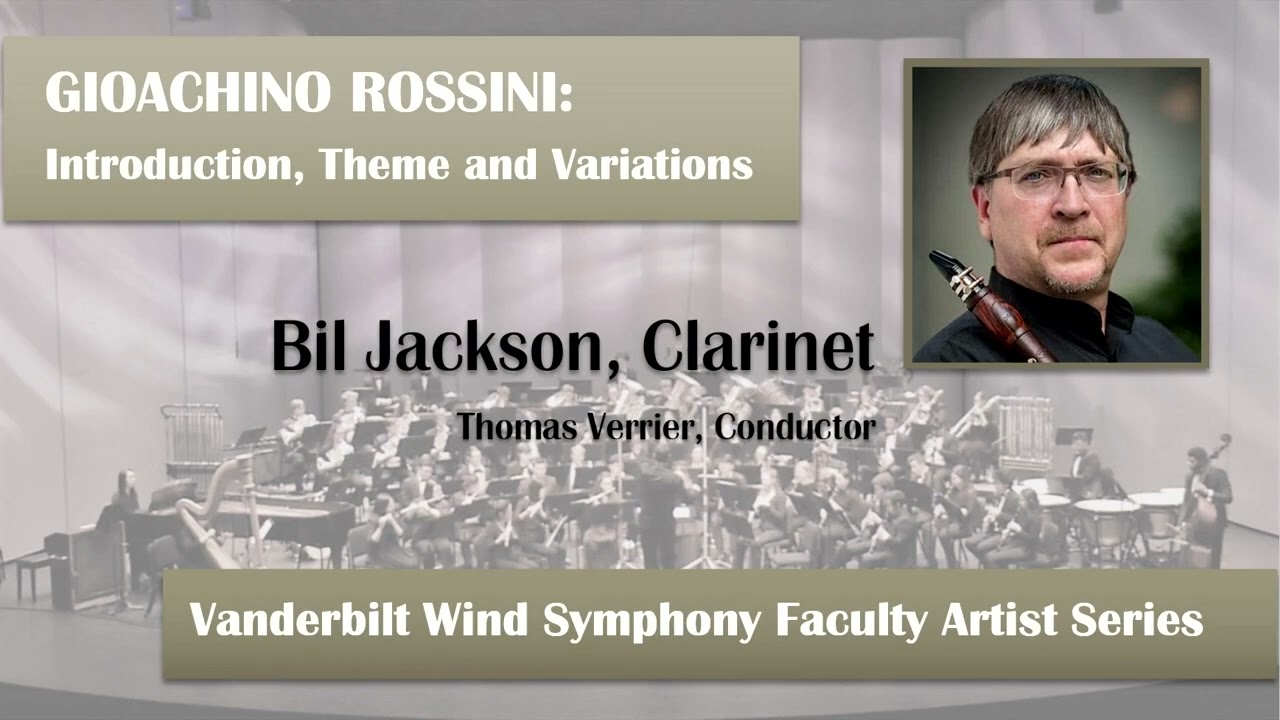 GIOACCHINO ROSSINI  Introduction, Theme and Variations