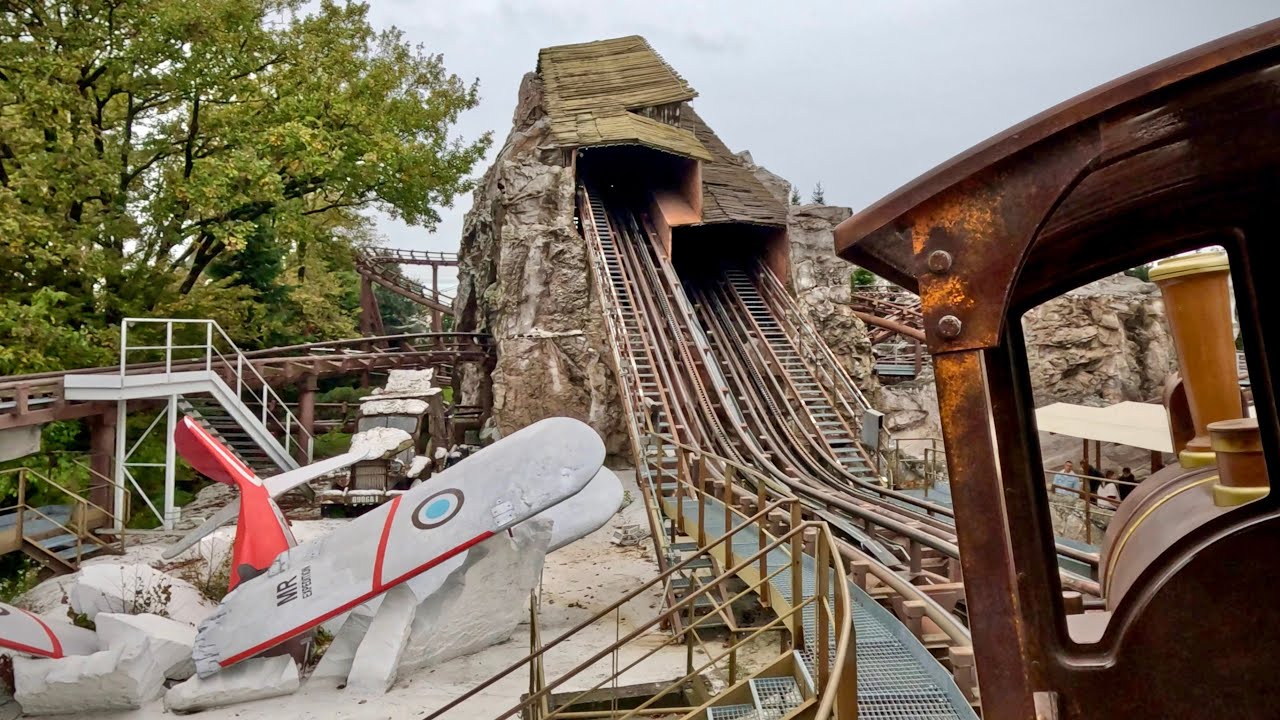 Mammut on-ride POV (乗車映像) / Gardaland Park (イタリア)