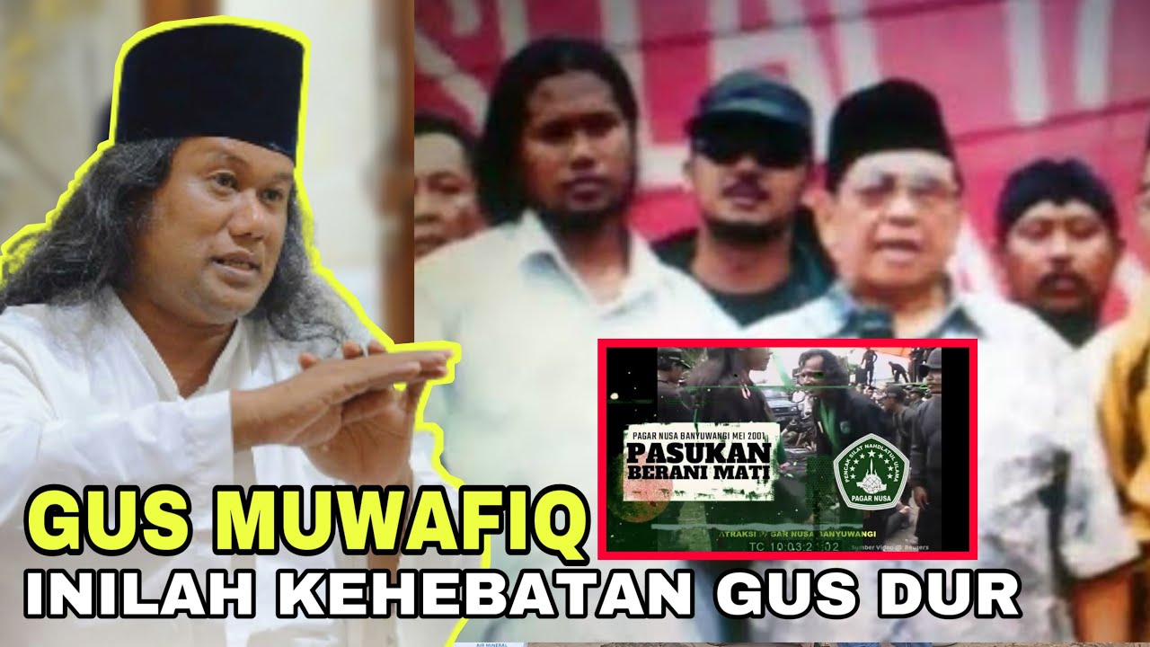 Gus Muwafiq Sang Pendekar Pagar Nusa : Inilah Kehebatan Gus Dur ‼️