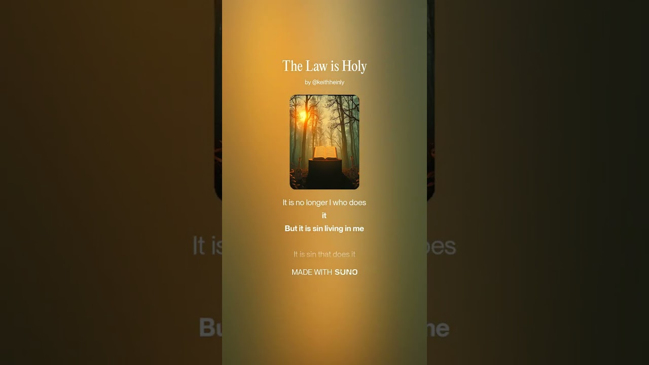The Law is Holy