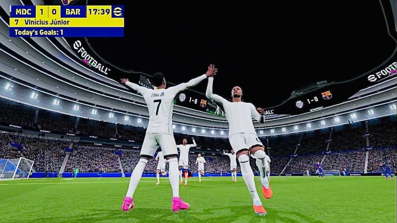 Hala Madrid! If you fan of barcelona so watch this match🔥[EFOOTBALL]