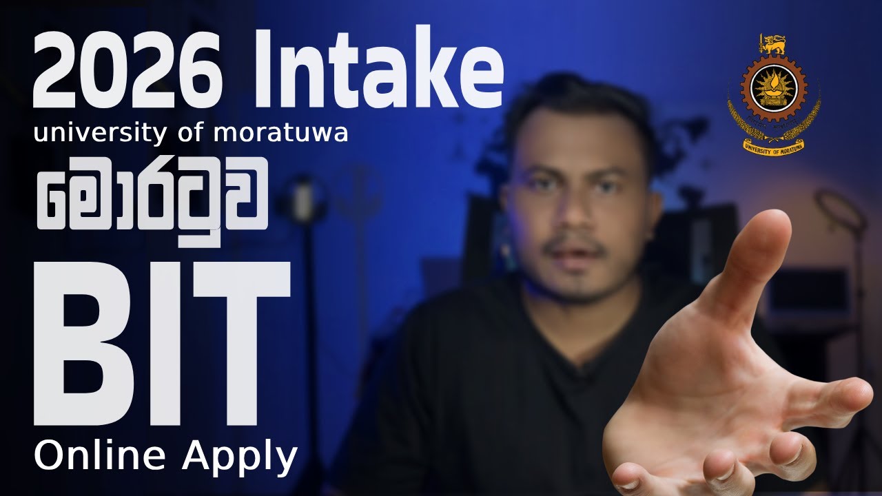 How to Apply Moratuwa BIT 2026 Intake