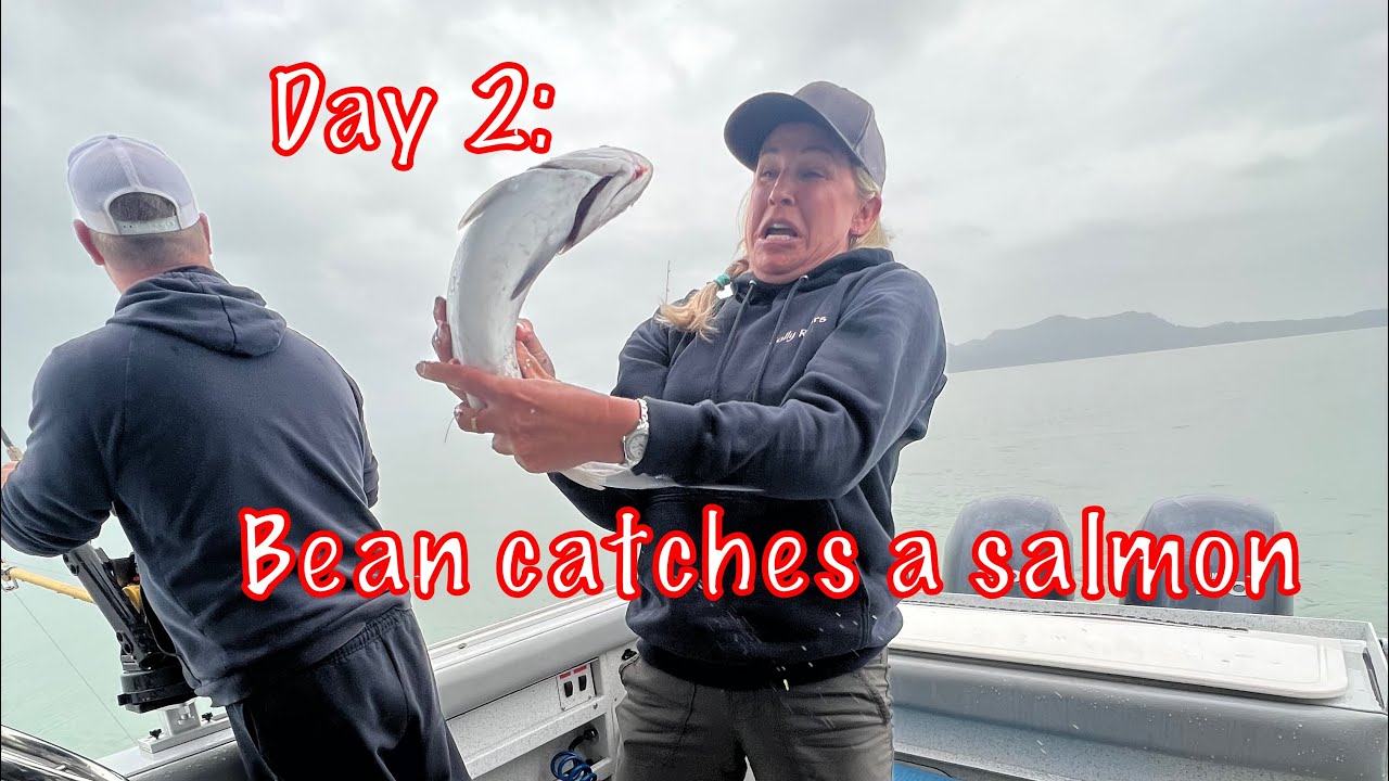 Salmon fishing in Wrangell, Alaska on a 28’ Kingfisher.