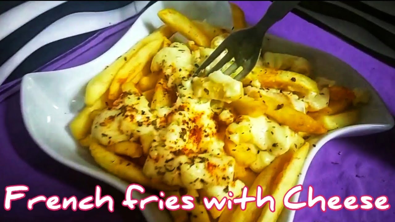 CRISPY FRENCH FRIES WITH CHEESE || ALBEE'S KITCHEN || EASY STARTER