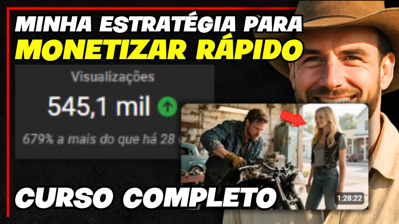 Como monetizar um Canal Dark muito rápido (CURSO COMPLETO GRÁTIS)