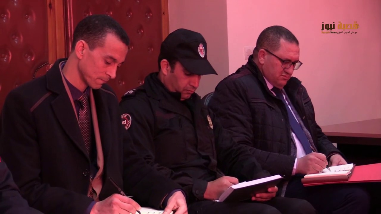 فيديو الترتيبات الامنية للسنة الميلادية 2020 بورزازات