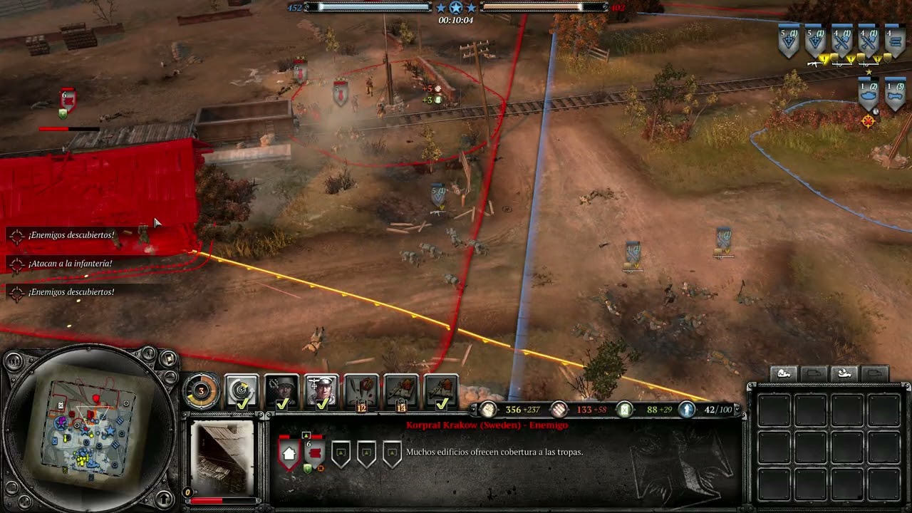 Company of Heroes 2 ( OKW 1 GER 1  VS SOV 2 ) 109 MULTI