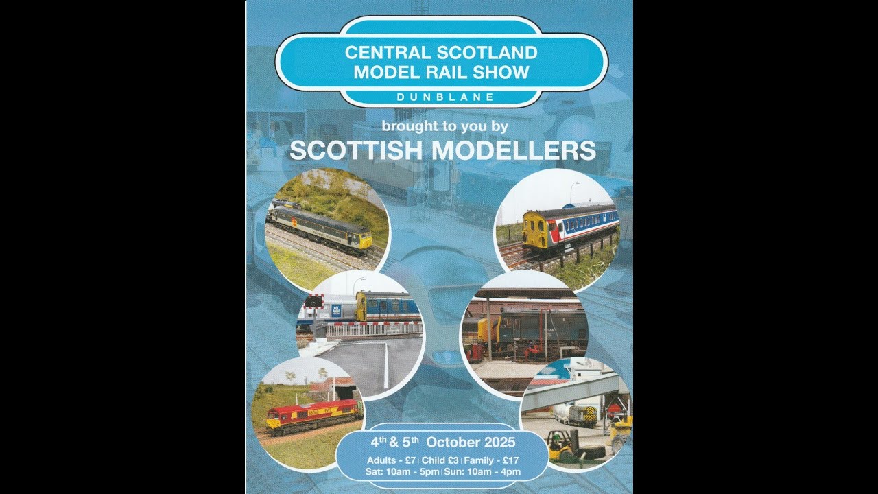 Central Scotland Model Rail Show, Dunblane, October 2025