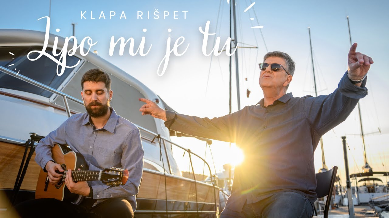 Klapa Rišpet - Lipo mi je tu (OFFICIAL VIDEO)