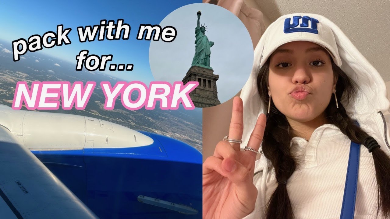 PACK WITH ME FOR NEW YORK