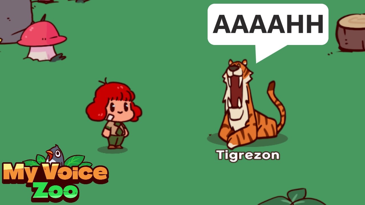HILARIOUSLY VOICING ANIMALS AT MY ZOO | MyVoiceZoo