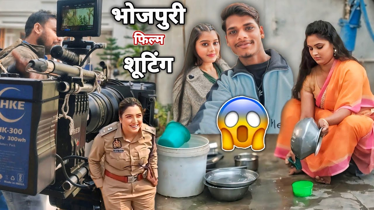 सात फेरे सात वचन निरहुआ और आम्रपाली दुबे भोजपुरी फिल्म शूटिंग || Behind The Scene 😱