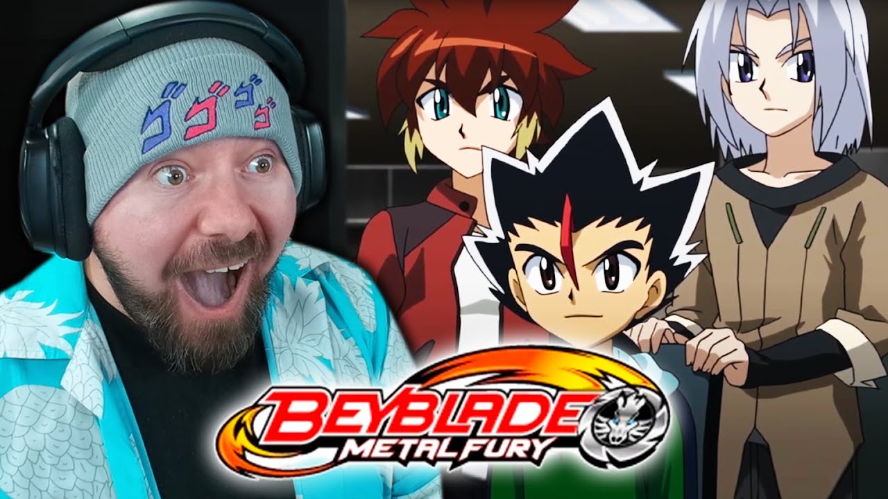 TEAM DUNGEON IS BACK!!! FIRST TIME WATCHING - Beyblade Metal Fury Episode 14-15 REACTION