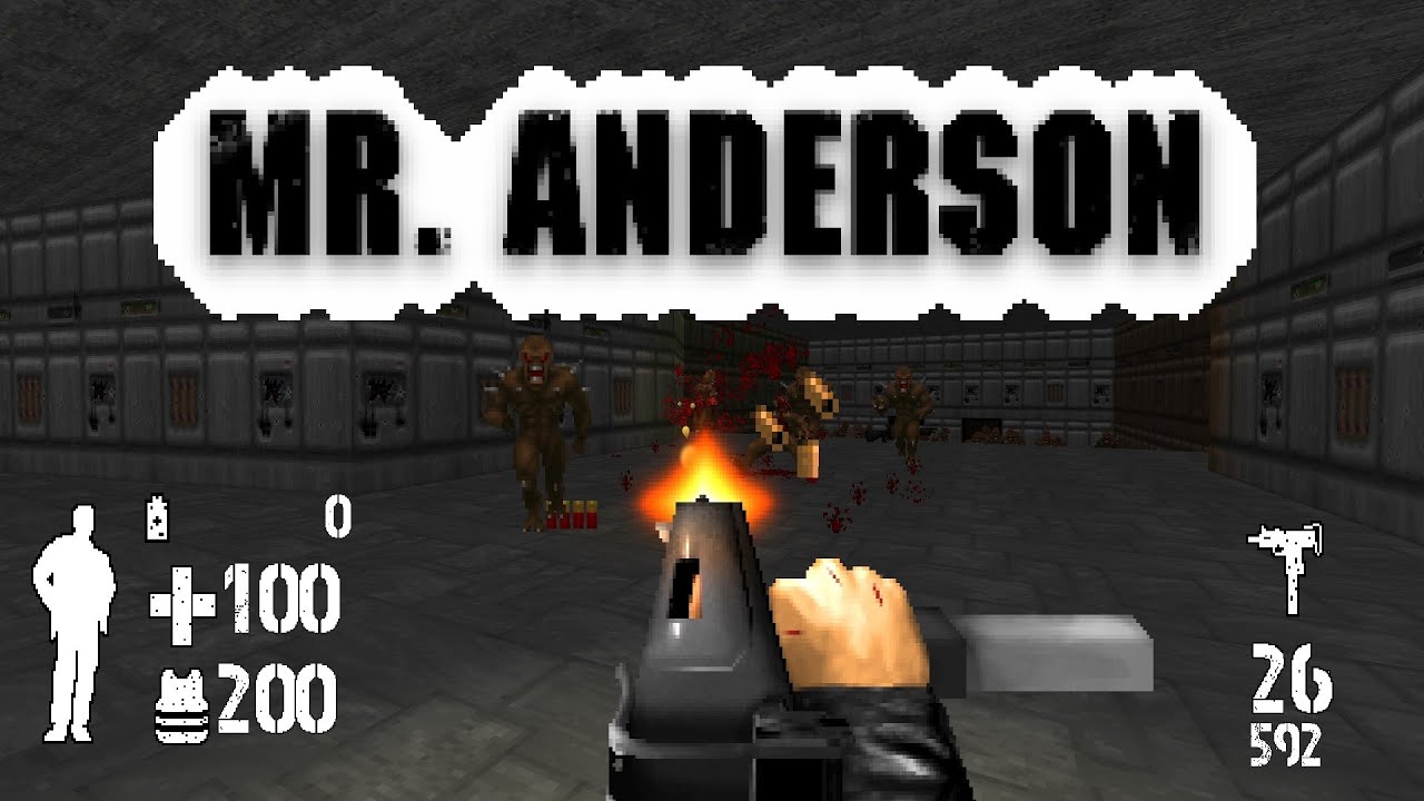 MR. ANDERSON GZDoom Mod Guns Showcase for Doom