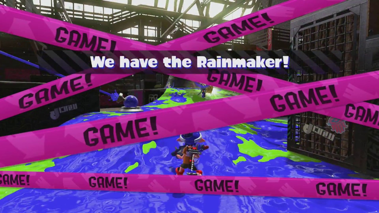 Splatoon 2 Rainmaker Gameplay