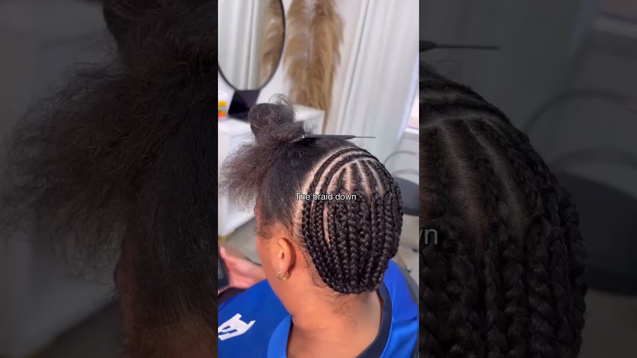 🔥MUST See Half Stitch Sew-In #DallasBraids #HairInspo #StitchBraids #viralStyles