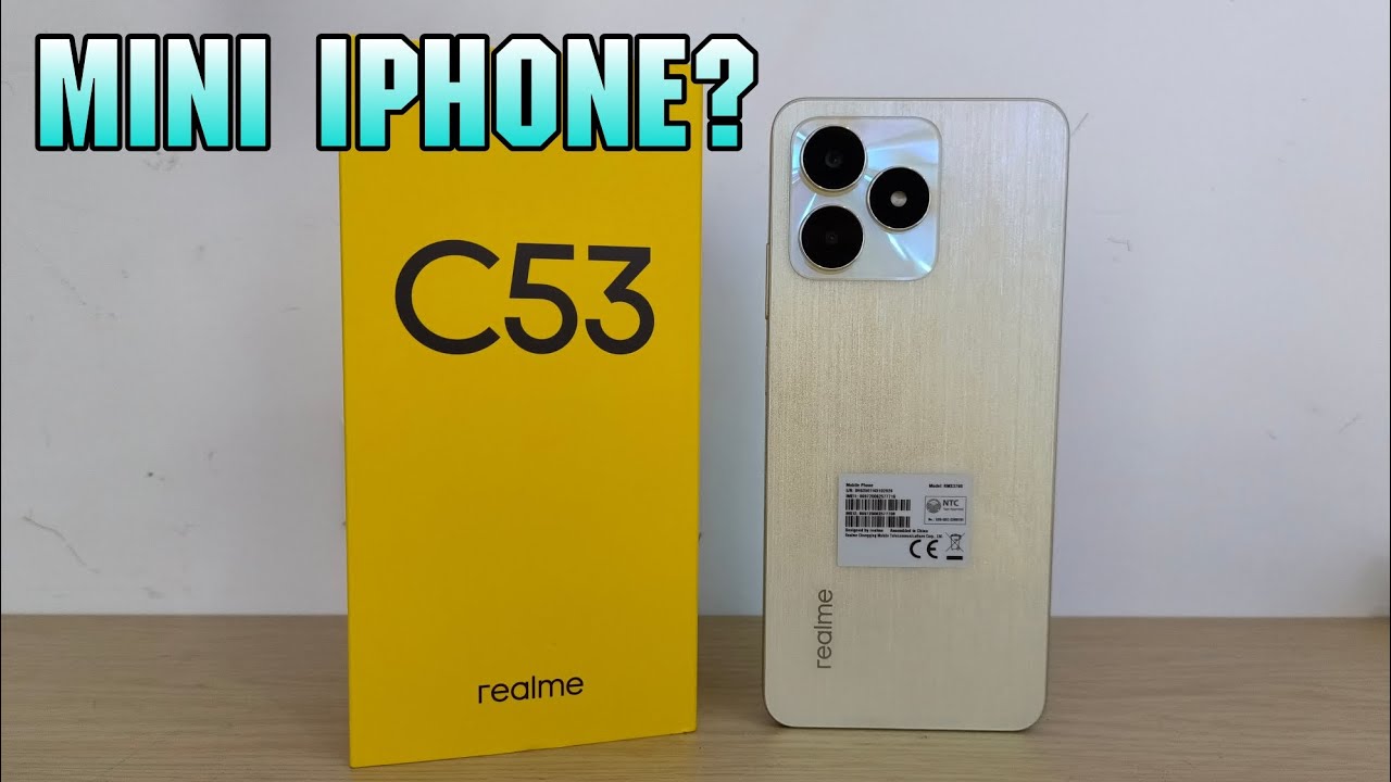 Realme C53 - Mini iPhone ang gusto? | RejimTechReviews