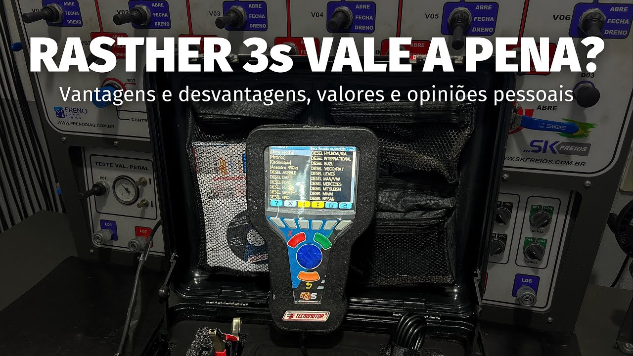 Tecnomotor RASTHER 3s vale a pena? Assista antes de comprar! | FrenoDiag Curitiba