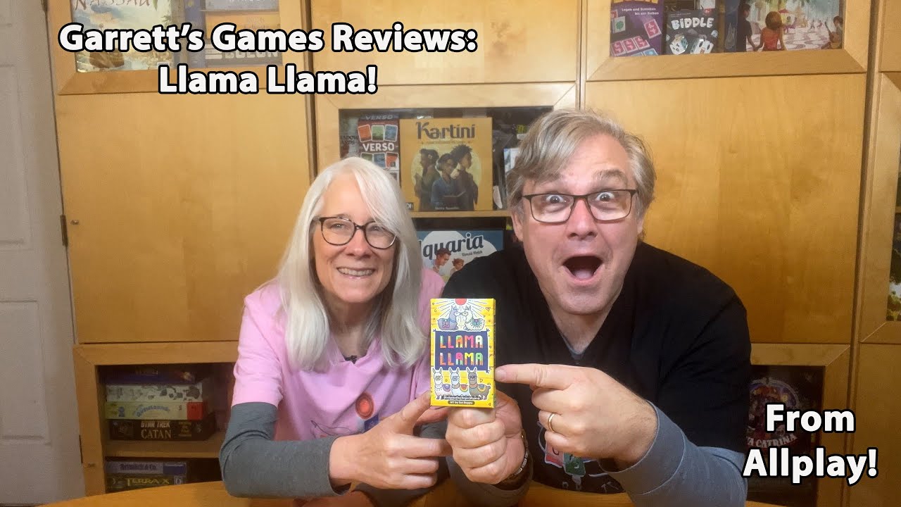 Обзоры игр от Garrett's Games: Llama Llama от Allplay!