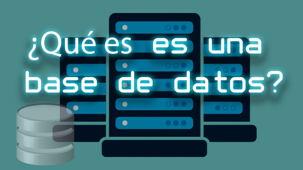 &iquest;Qu&eacute; es una base de datos?