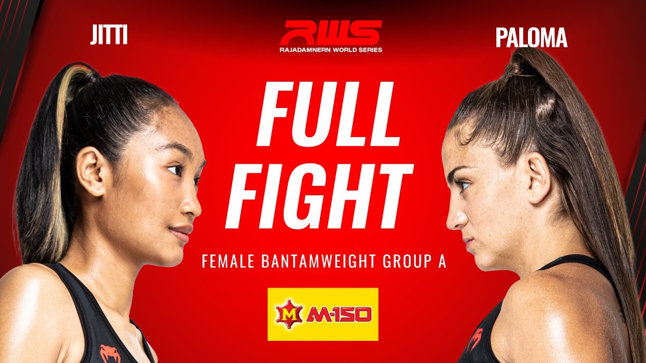 ไฟต์เต็ม Full Fight l จิตติ vs. พาโลมา ภูเก็ตไฟต์คลับ l Jitti vs. Paloma Phuket Fight Club l RWS