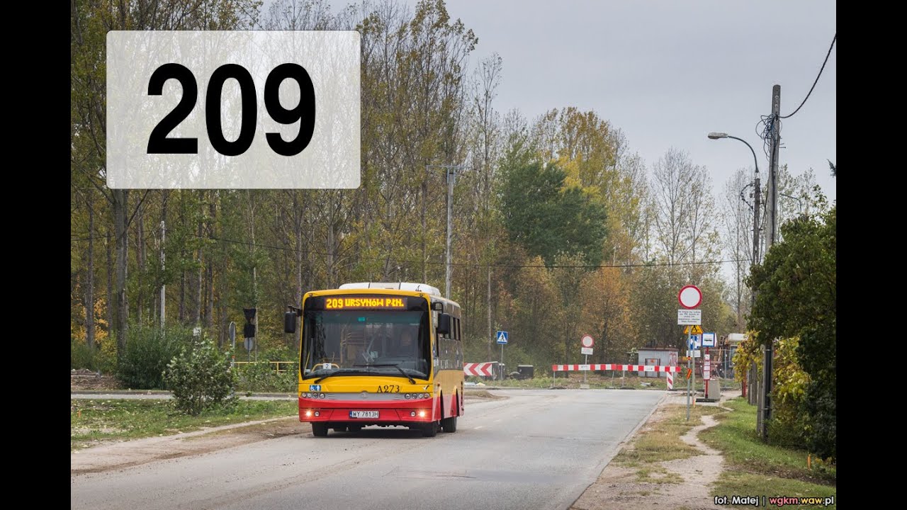 [209] Autobusem po Warszawie: Ursynów Płd. - Dawidy