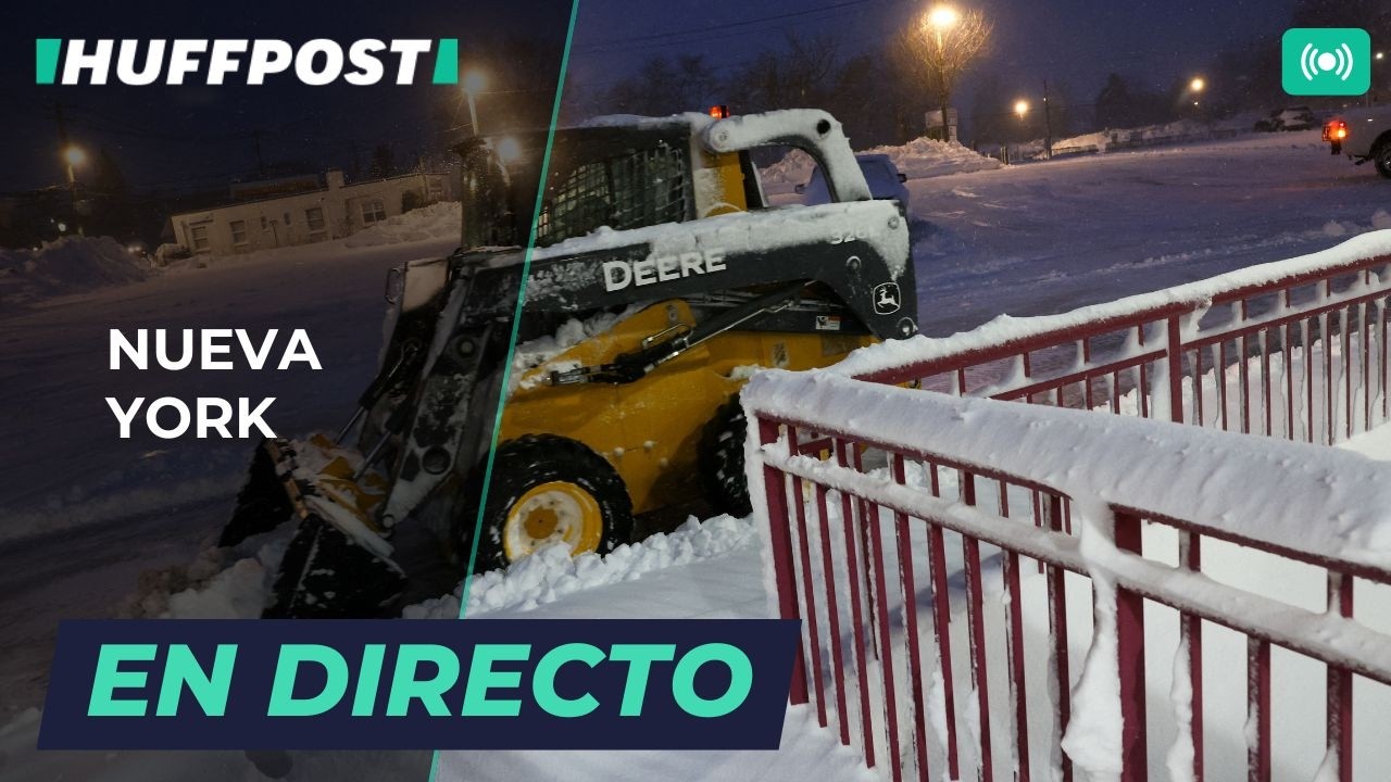 DIRECTO | GRAN tormenta de NIEVE en NUEVA YORK | El HuffPost
