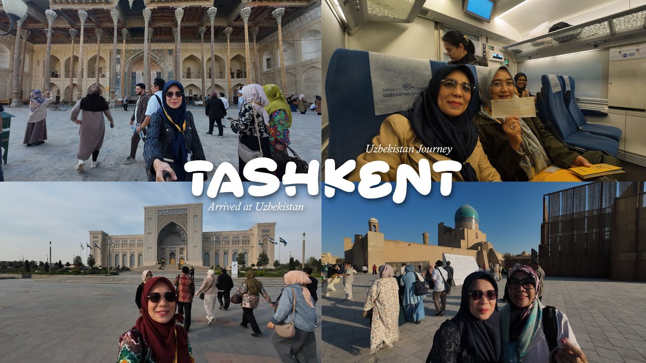 ARRIVED AT TASHKENT, UZBEKISTAN