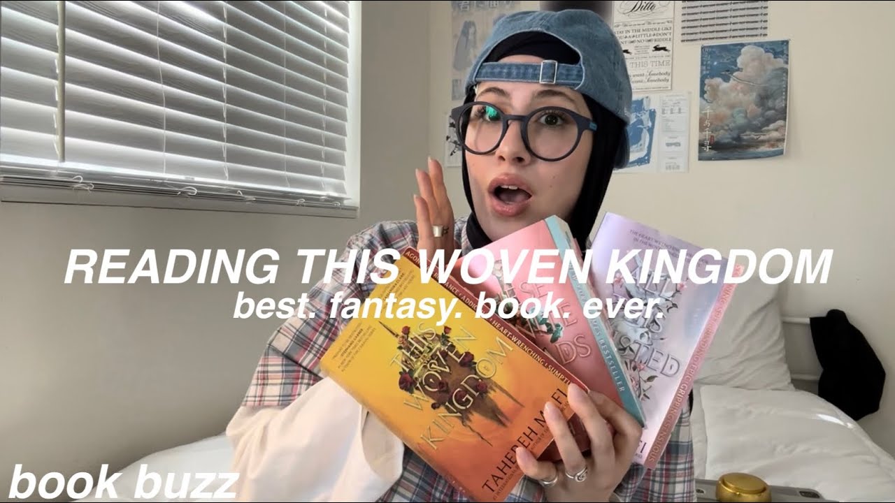 going insane for This Woven Kingdom | reading vlog & review