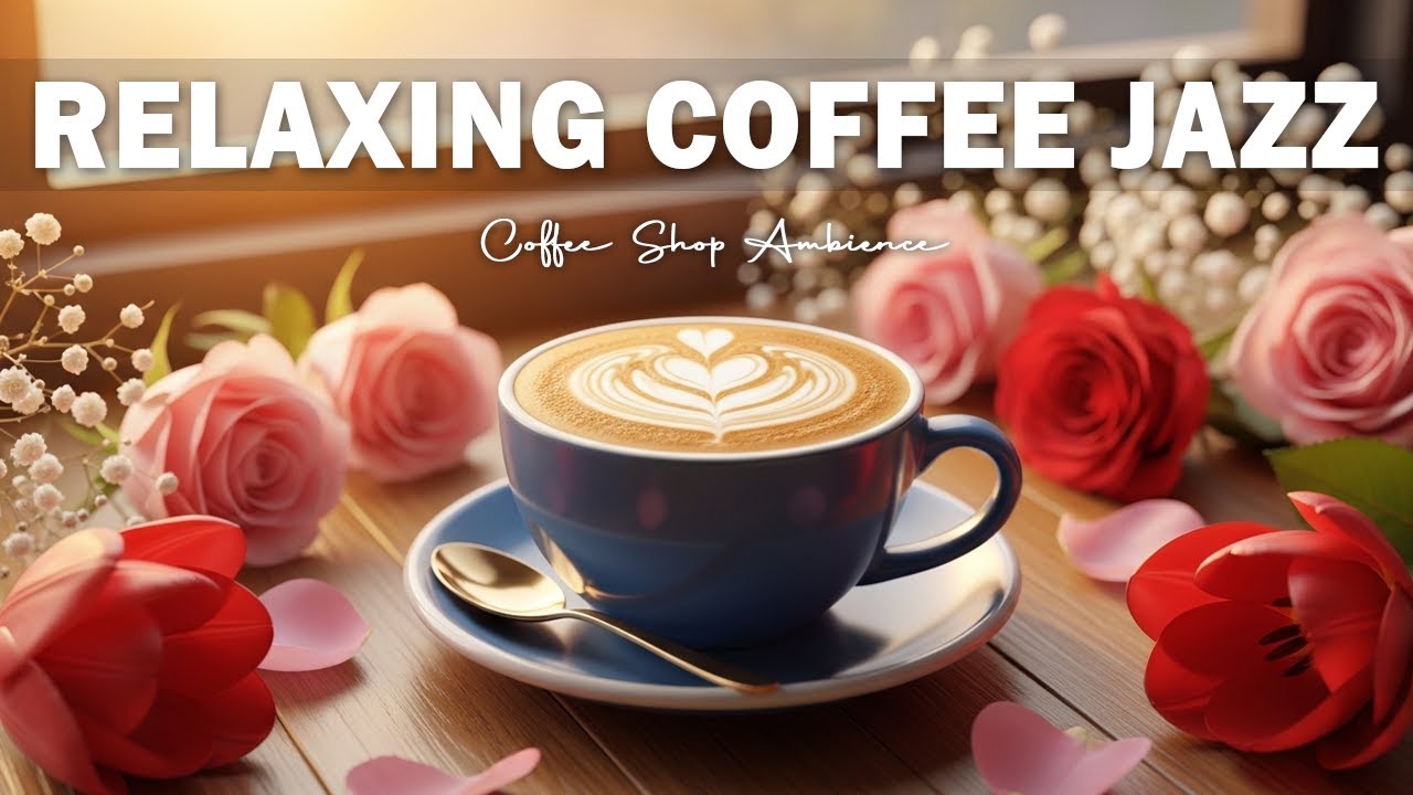 Relaxing Coffee Jazz ☕Soft Coffee Jazz - Smooth & Relaxing Jazz for Work, Study & Sleep