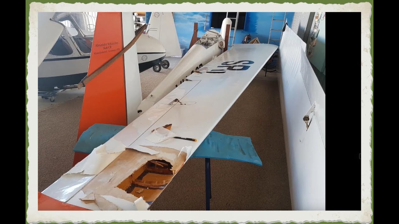 Vintage Sailplane - K6 - repair