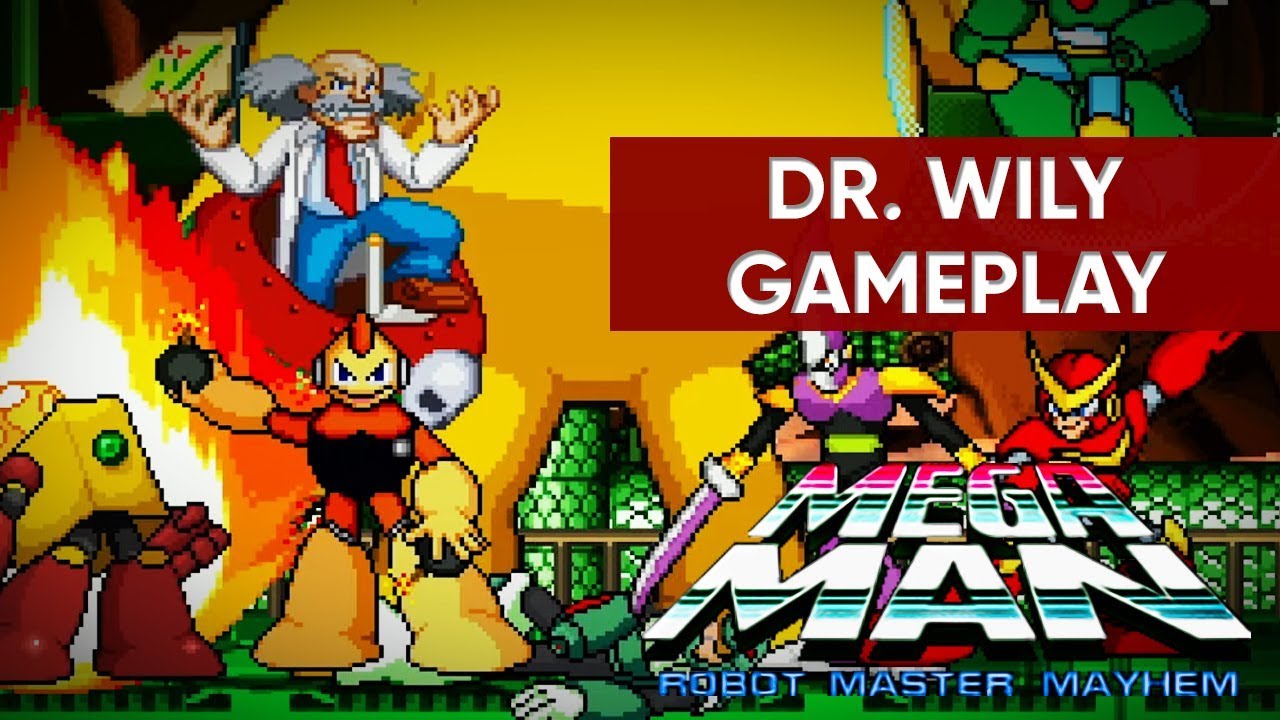 Mega Man: Robot Master Mayhem (PC) - Dr. Wily Gameplay