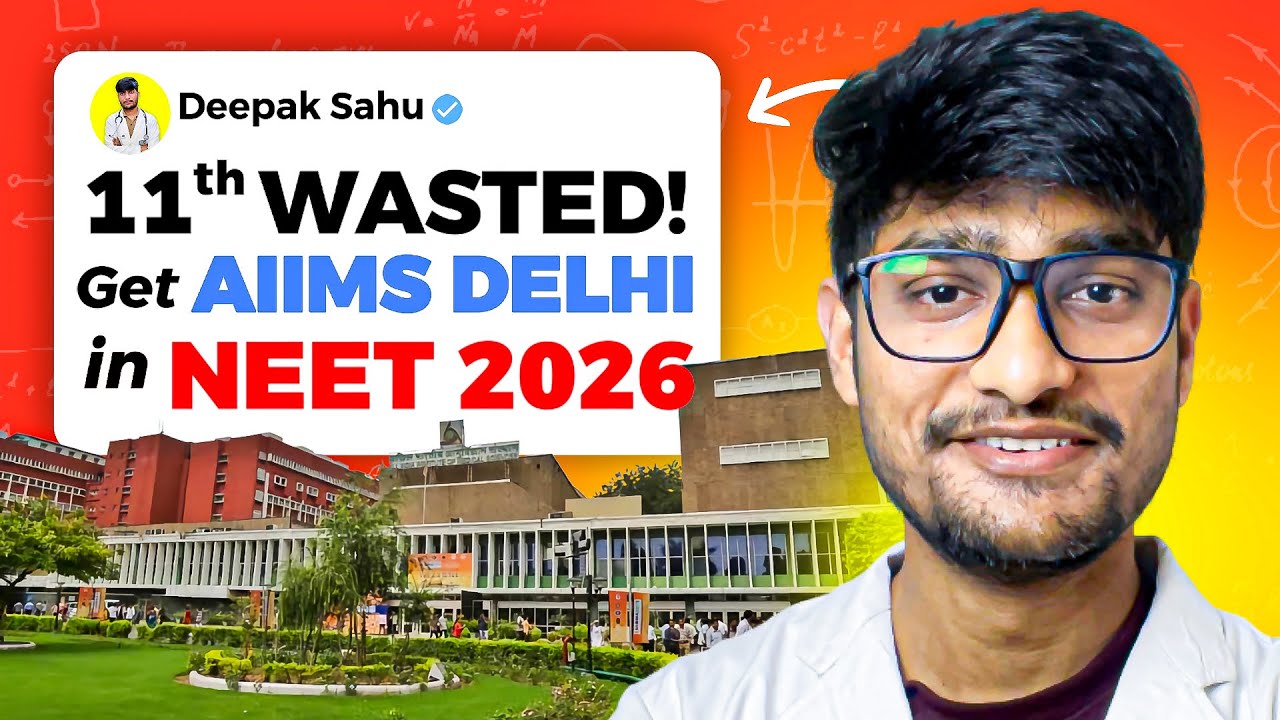 NEET 2026 : 11th Wasted ? Watch this before moving to 12th‼️Full Roadmap to Clear Backlog 🔥