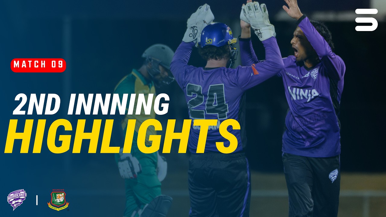 2nd Innings Highlights | Hurricanes vs Bangladesh | Match 9 | Top End 2026 | Venue TIO | ZP1K