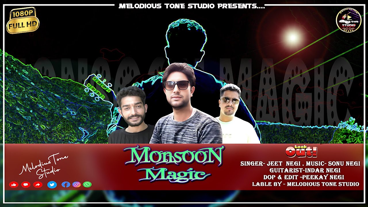 Monsoon Magic Latest Kinnauri unplug song video !Singer Jeet Negi Maestro Sonu Negi (official video)