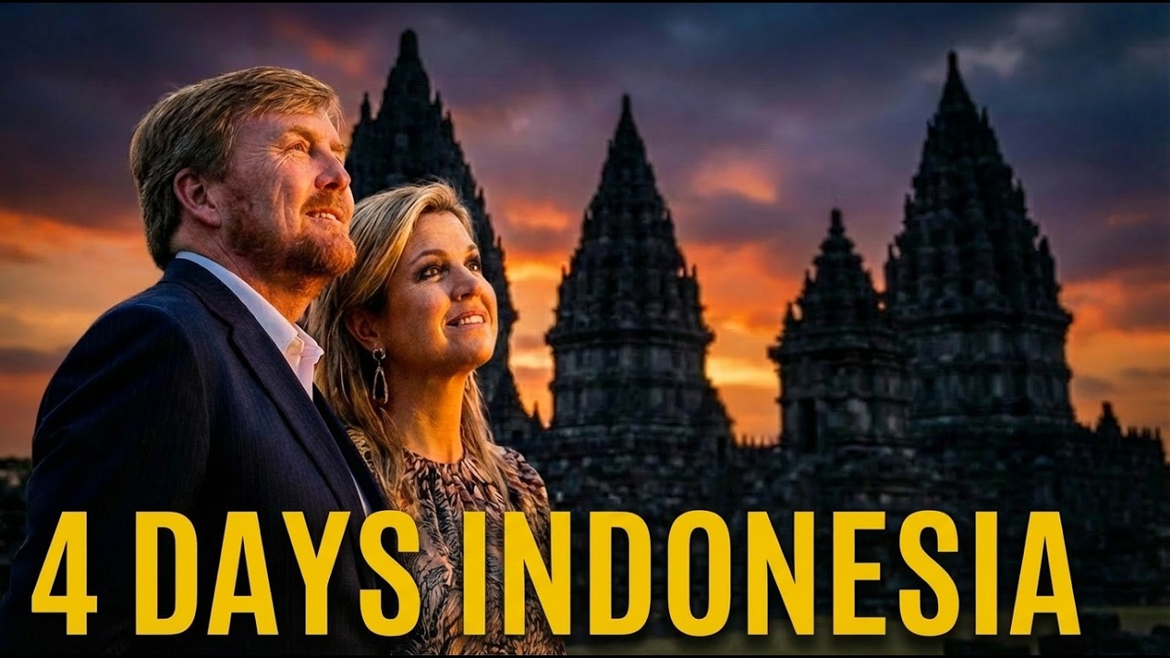 Willem-Alexander & Máxima: 4 dagen in Indonesië