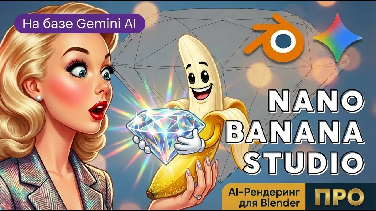 ПОЧЕМУ КАЖДЫЙ 3D-ХУДОЖНИК ПЕРЕХОДИТ НА Nano Banana Studio