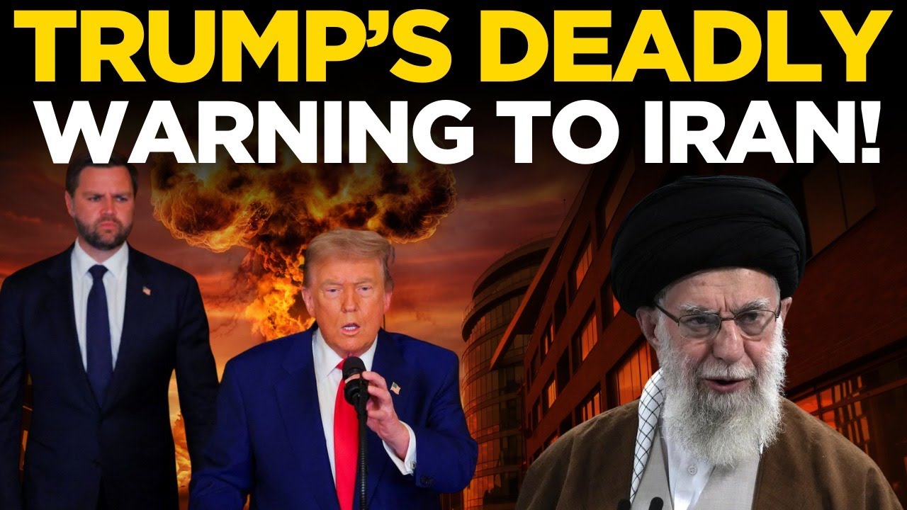 Breaking News LIVE: Trump Issues DEADLY Warning to Khamenei as Iran Burns | Trump | Khamenei | Putin