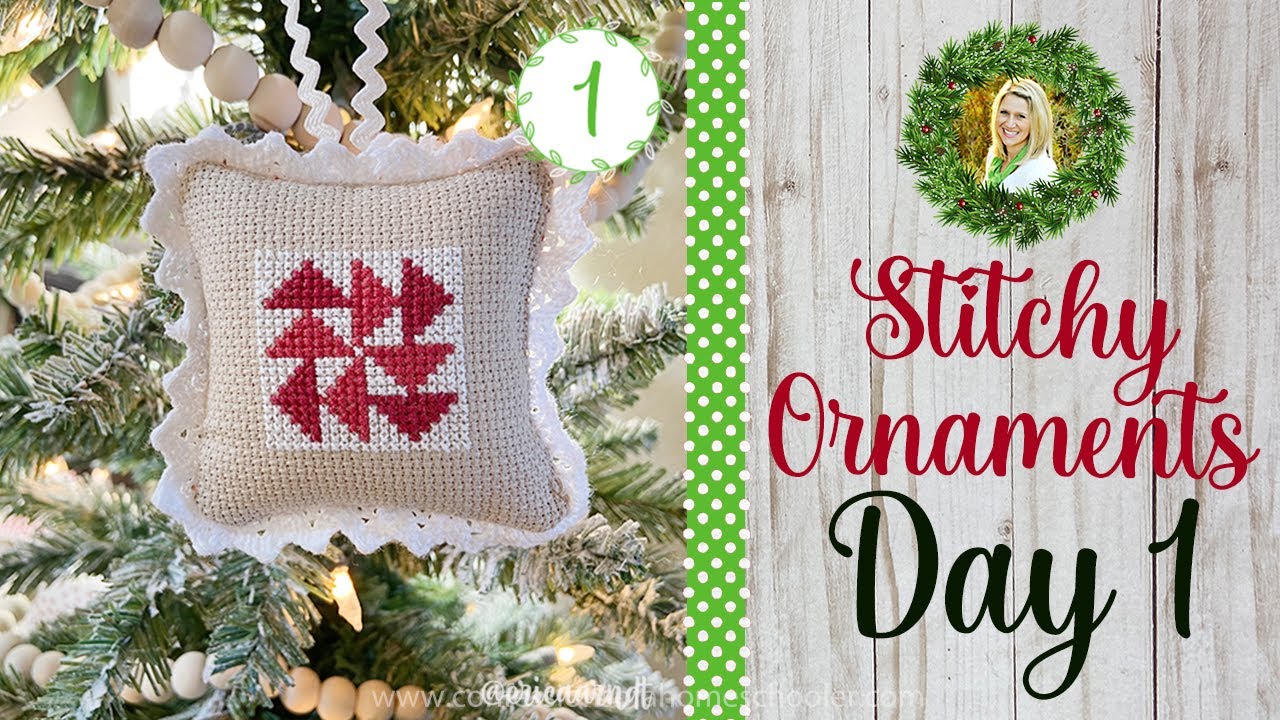 🎄Classic Stitchy Ornament #1 (Cross Stitch Christmas Ornament SAL!)